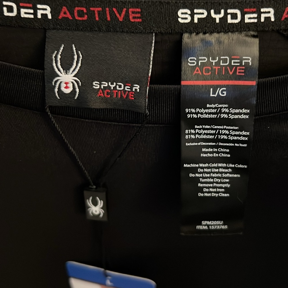 Spyder Men's Athletic T-Shirt - Active Performance - Picture 6 of 8